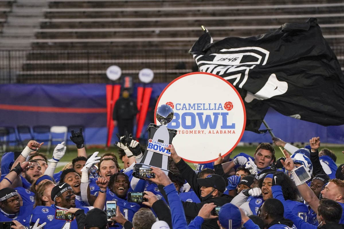 Buffalo Wins 2020 Camellia Bowl