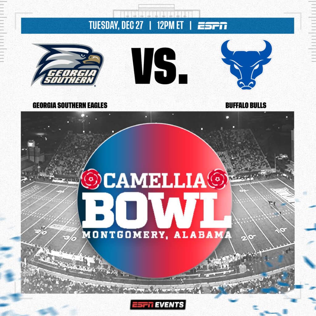 GEORGIA SOUTHERN AND BUFFALO TO MEET IN NINTH ANNUAL CAMELLIA BOWL ...