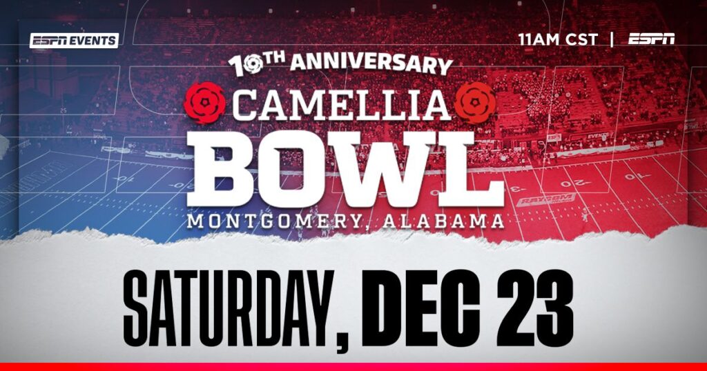 10th Annual Camellia Bowl Set for December 23 - IS4S Salute to Veterans ...